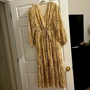 Floral pattern never worn dress